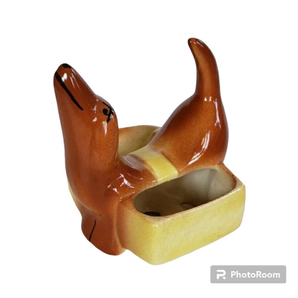 COPY - Dresser Caddy 1950s Dachshund Dog